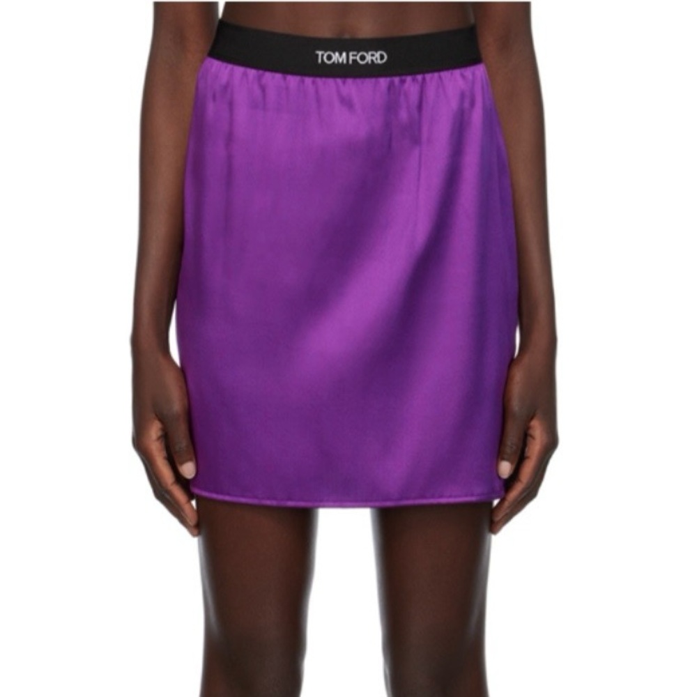 TOM FORD Silk Mini Skirt